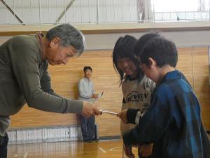 ボッチャ表彰三位