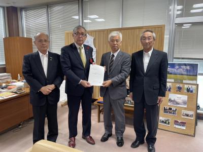 神林地域区長会よりご要望をいただきました