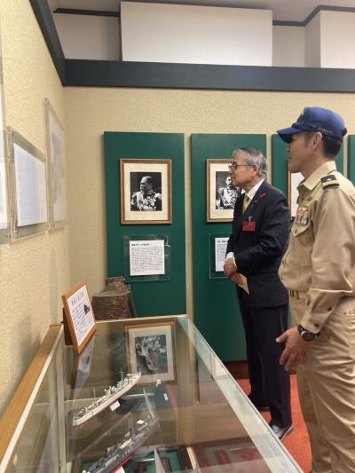 海上自衛隊舞鶴地方総監部を表敬訪問しました②