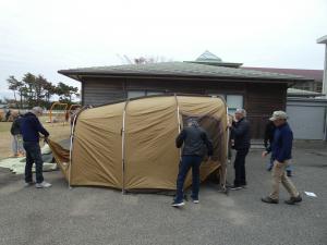 テント設営2