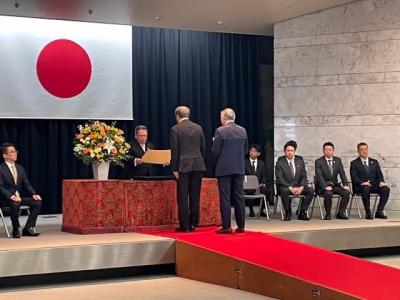 国土交通大臣表彰をいただきました①
