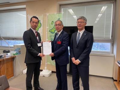 新潟県農林水産部に要望しました