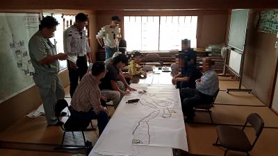 換地委員会（瑞雲・釜杭）の様子