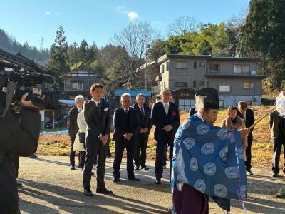 ぶどうスノーリゾート安全祈願祭①