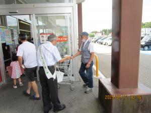 啓発活動の様子