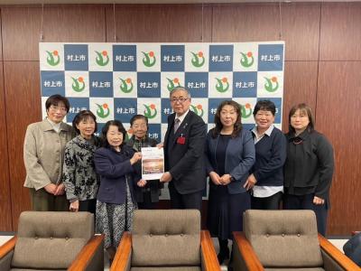 「えちご北の道」の皆さんが訪問されました