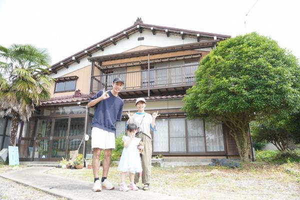 空き家バンクで購入したお家にて