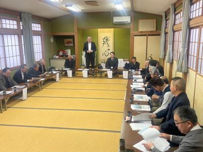 三ヶ字（千縄・茎太・岩崩）役員協議会