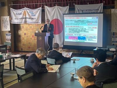 村上岩船ロータリークラブ例会卓話