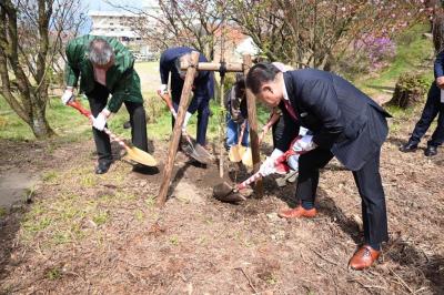 今年で5回目の植樹となりました③