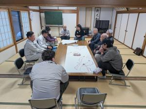 工事委員会（長津地区）の様子