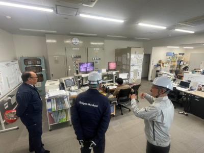 木質バイオマス発電所視察③