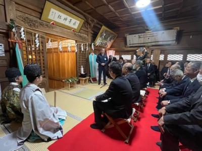 第12回城下町村上・春の庭百景めぐり開幕式