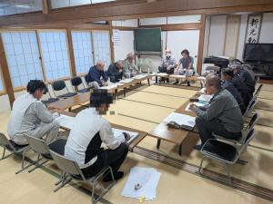 工事委員会（長津地区）の様子