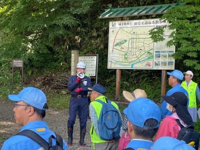 第8回お城山一斉清掃①