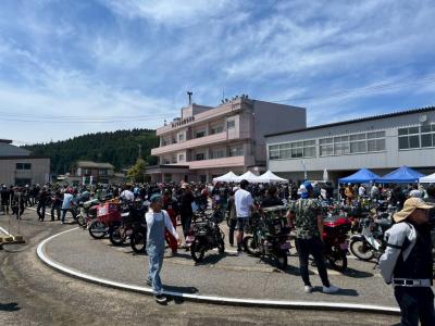 全国のカブ乗りたちが集いました①