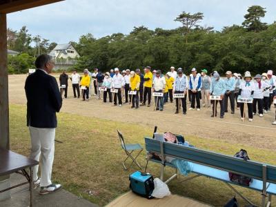 第19回村上市長杯ゲートボール大会①