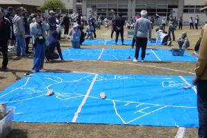 スリッパを飛ばした結果1