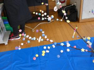 団子の木完成