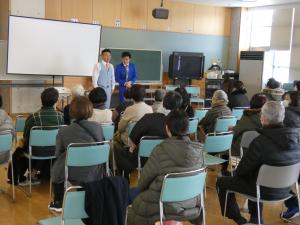 冒頭のあいさつするジャックポットの全体図