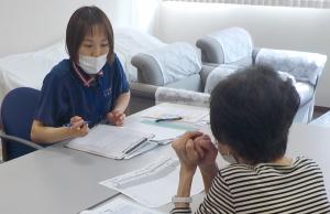 栄養改善指導の様子１