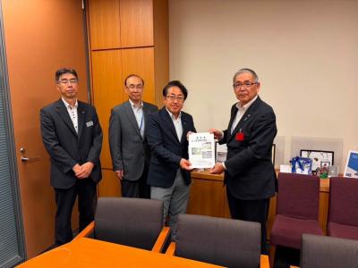 日沿道県境地区早期開通に向け国へ要望活動③