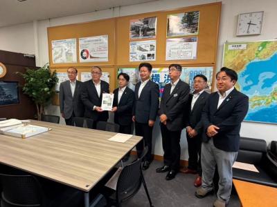 日沿道県境地区早期開通に向け国へ要望活動④