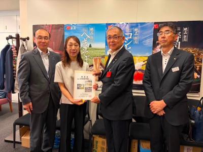 日沿道県境地区早期開通に向け国へ要望活④