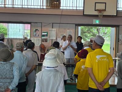 ゲートボール愛好者親善大会in神林