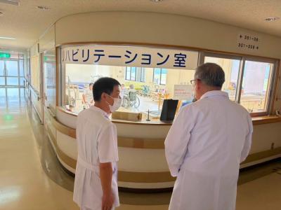 県立坂町病院「一日院長」に就任しました①