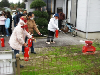 葛籠山防災訓練