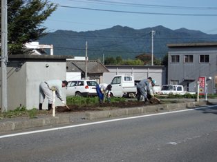 岩沢集落草刈り