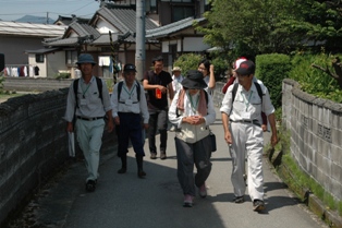 関口集落内散策