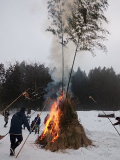 瑞雲集落の歳の神