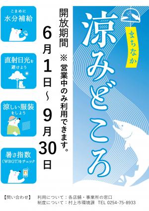 R7涼みどころポスター
