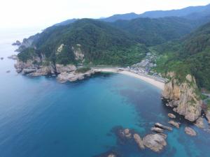 笹川流れ 空撮
